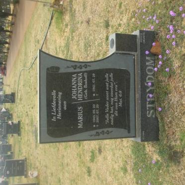 STRYDOM Marius 1943-2007