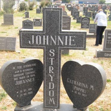 STRYDOM Johannes 1918-1999 &amp; Catharina M. 1937-