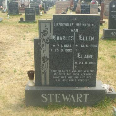 STEWART Charles 1924-1992