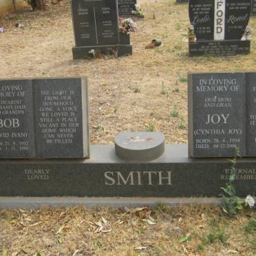 SMITH David Ivan 1932-1995 &amp; Cynthia Joy 1934-2006