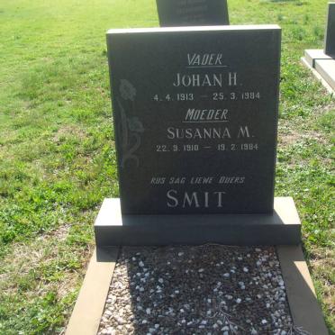 SMIT Johan H. 1913-1984 &amp; Susanna M. 1910-1984