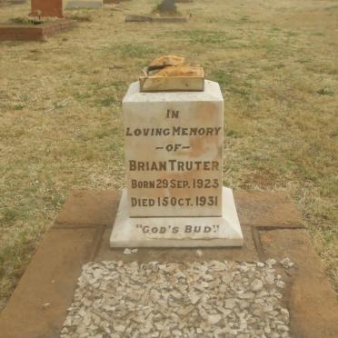 TRUTER Brian 1923-1931