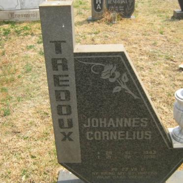 TREDOUX Johannes Cornelius 1943-1996