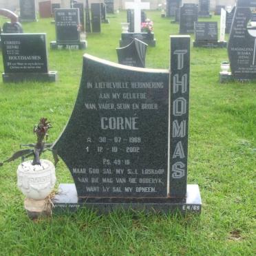 THOMAS Corné 1969-2002