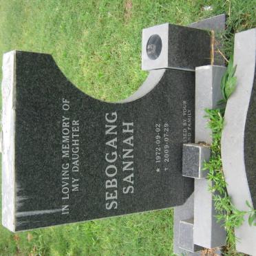 THIBIRI Sebogang Sannah 1972-2009