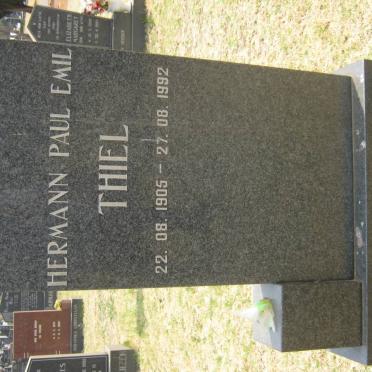 THIEL Hermann Paul Emil 1905-1992