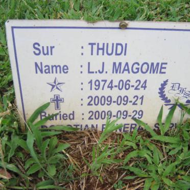 THUDI L.J. Magome 1974-2009