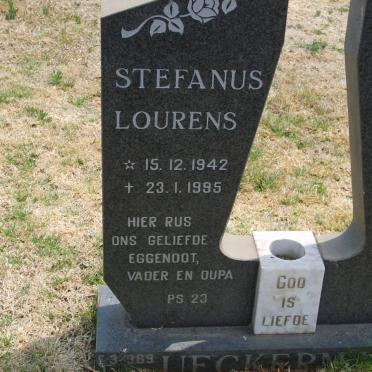UECKERMAN Stefanus Lourens 1942-1995