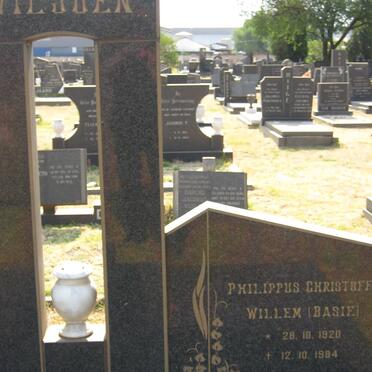 VILJOEN Philippus Christoffel Willem 1920-1984