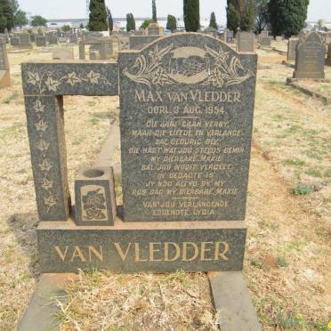 VLEDDER Max, van -1954