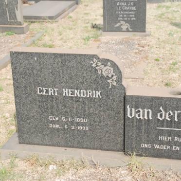 WALT Gert Hendrik, van der 1890-1939