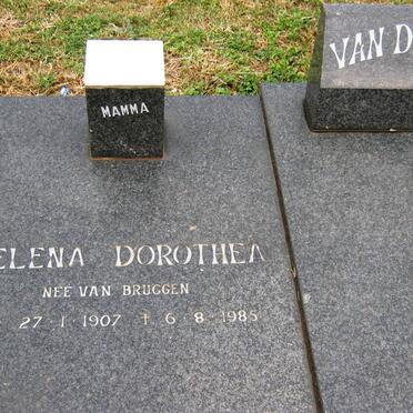WALT Helena Dorothea, van der nee VAN BRUGGEN 1907-1985