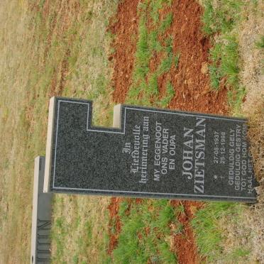 ZIETSMAN Johan 1937-1998