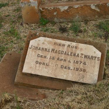 ZWARTS Johanna Magdalena 1874-1939