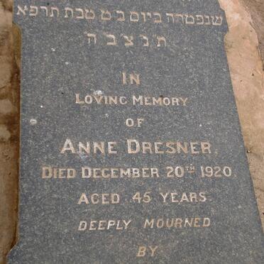 DRESNER Anne -1920