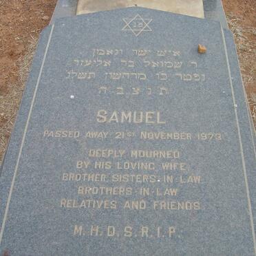 ELIASOHN Samuel -1973