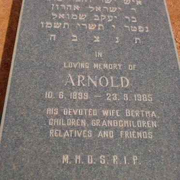 GOODMAN Arnold 1899-1985