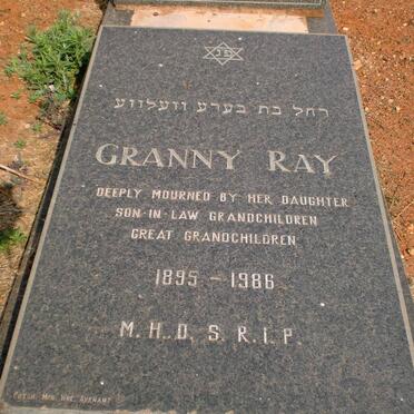 RAFEL Granny Ray 1895-1986