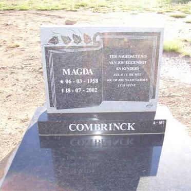 COMBRINCK Magda 1958-2002