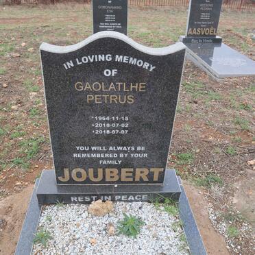 JOUBERT Gaolatlhe Petrus 1964-2018