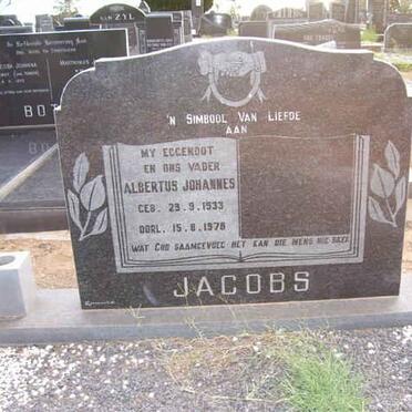 JACOBS Albertus Johannes 1933-1975