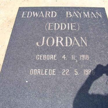 JORDAN Edward Bayman 1918-1986