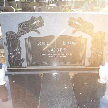 JACOBS Johnie 1899-1976 &amp; Johanna ??-??