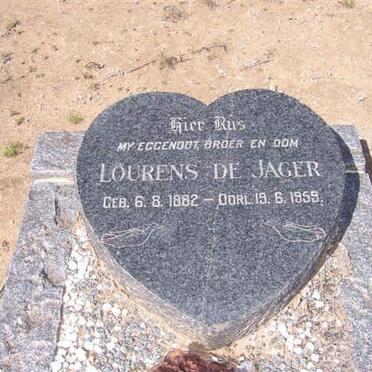 JAGER Lourens, de 1882-1959