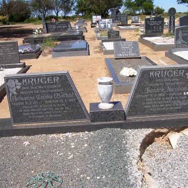 KRUGER Hendrik Abraham ??-2000 &amp; Johanna Cecilia BOTHA ??-??