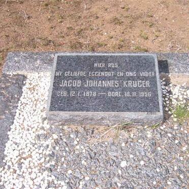 KRUGER Jacob Johannes 1878-1956