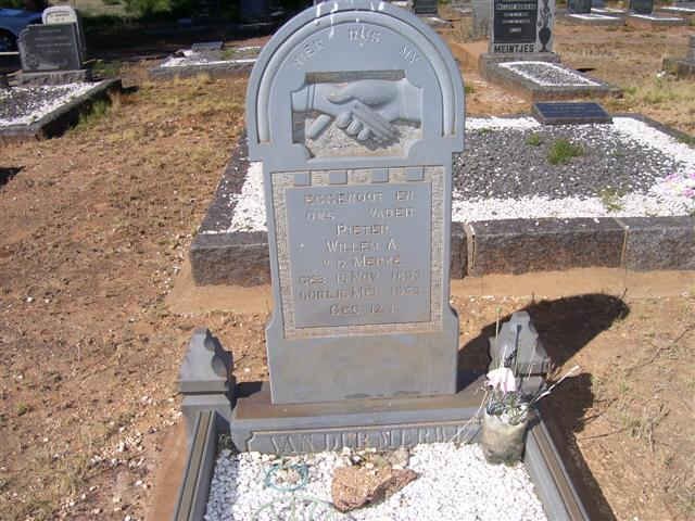 MERWE Pieter Willem A., v.d. ??-??