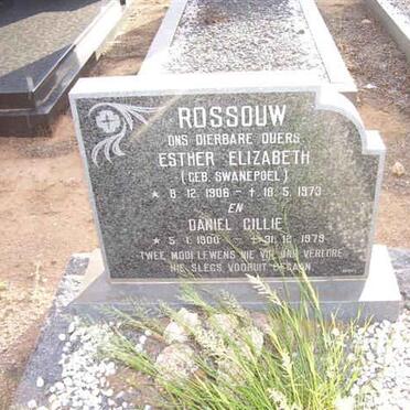 ROSSOUW Esther Elizabeth nee SWANEPOEL 1906-1973