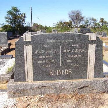 REINERS James Charles 1903-1953 &amp; Alida C. Johanna ??-??