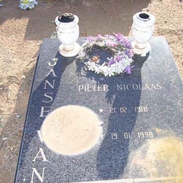 RENSBURG Pieter Nicolaas, Janse van 1918-1990 &amp; Catharina Margaretha 1920-2003