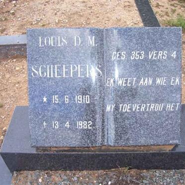 SCHEEPERS Louis D.M. 1910-1982
