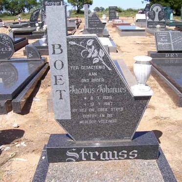 STRAUSS Jacobus Johannes 1929-1987