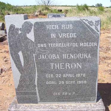 THERON Jacoba Hendrika 1878-1958