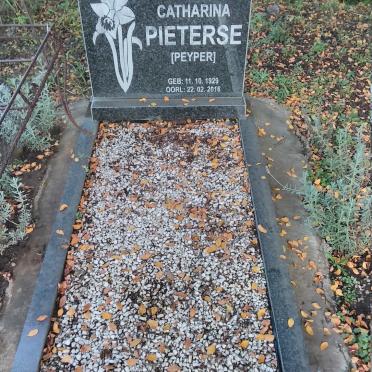 PIETERSE Jacoba Catharina nee PEYPER 1929-2016
