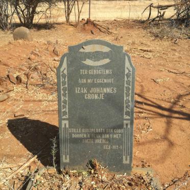 CRONJÊ Izak Johannes