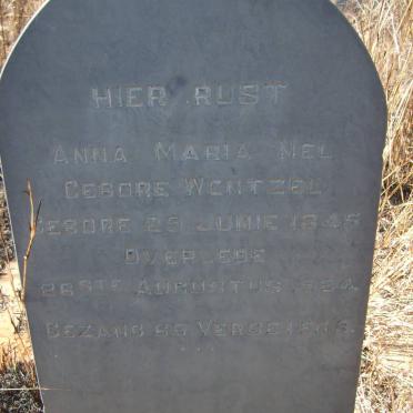 NEL Anna Maria nee WENTZEL 1845-1924