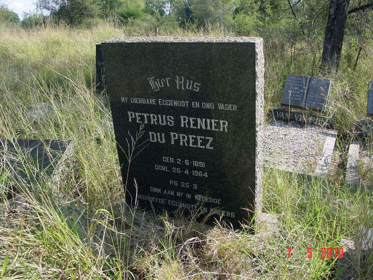 PREEZ Petrus Renier,du 1891-1964