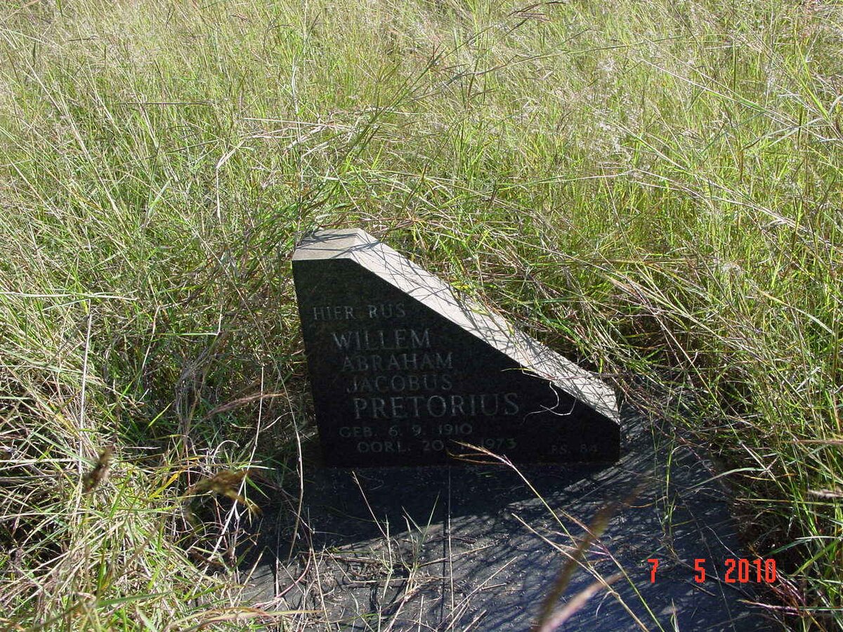 PRETORIUS Willem Abraham Jacobus 1910-1973