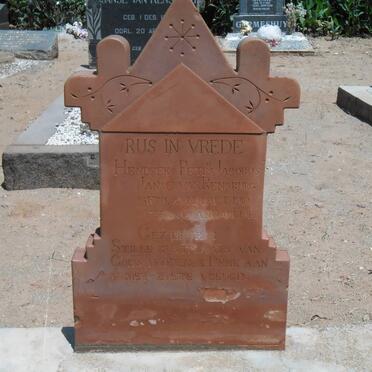 RENSBURG Hendrek Petrus Jacobus, Janse van 1910-1918