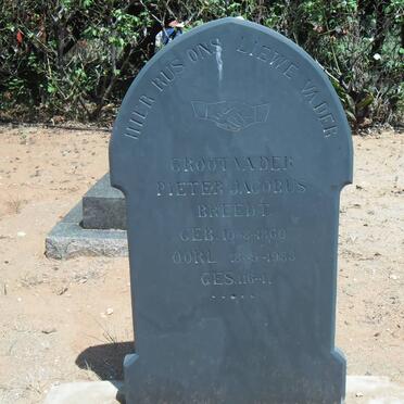 BREEDT Pieter Jacobus 1860-1958