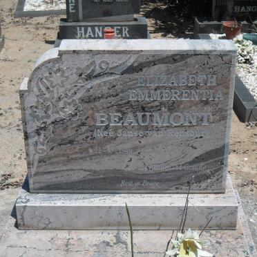 BEAUMONT Elizabeth Emmerentia nee JANSE VAN RENSBURG 1940-2005