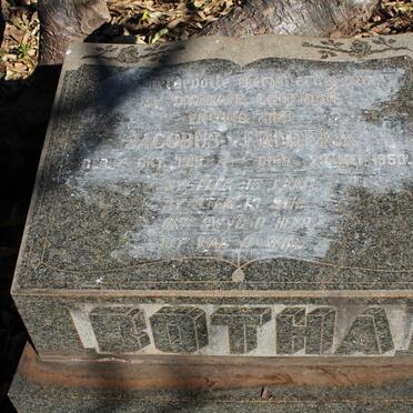 BOTHA Jacobus Frederik 1919-1959