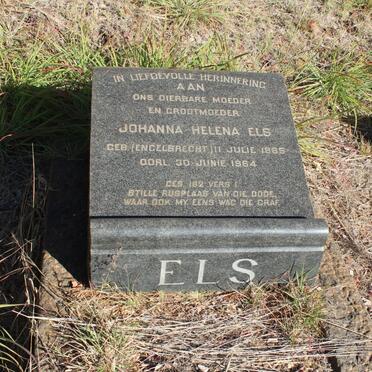 ELS Johanna Helena nee ENGELBRECHT 1885-1964