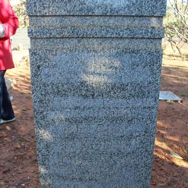 MULLER Petrus Jakobus Johannes 1931-1985 _2