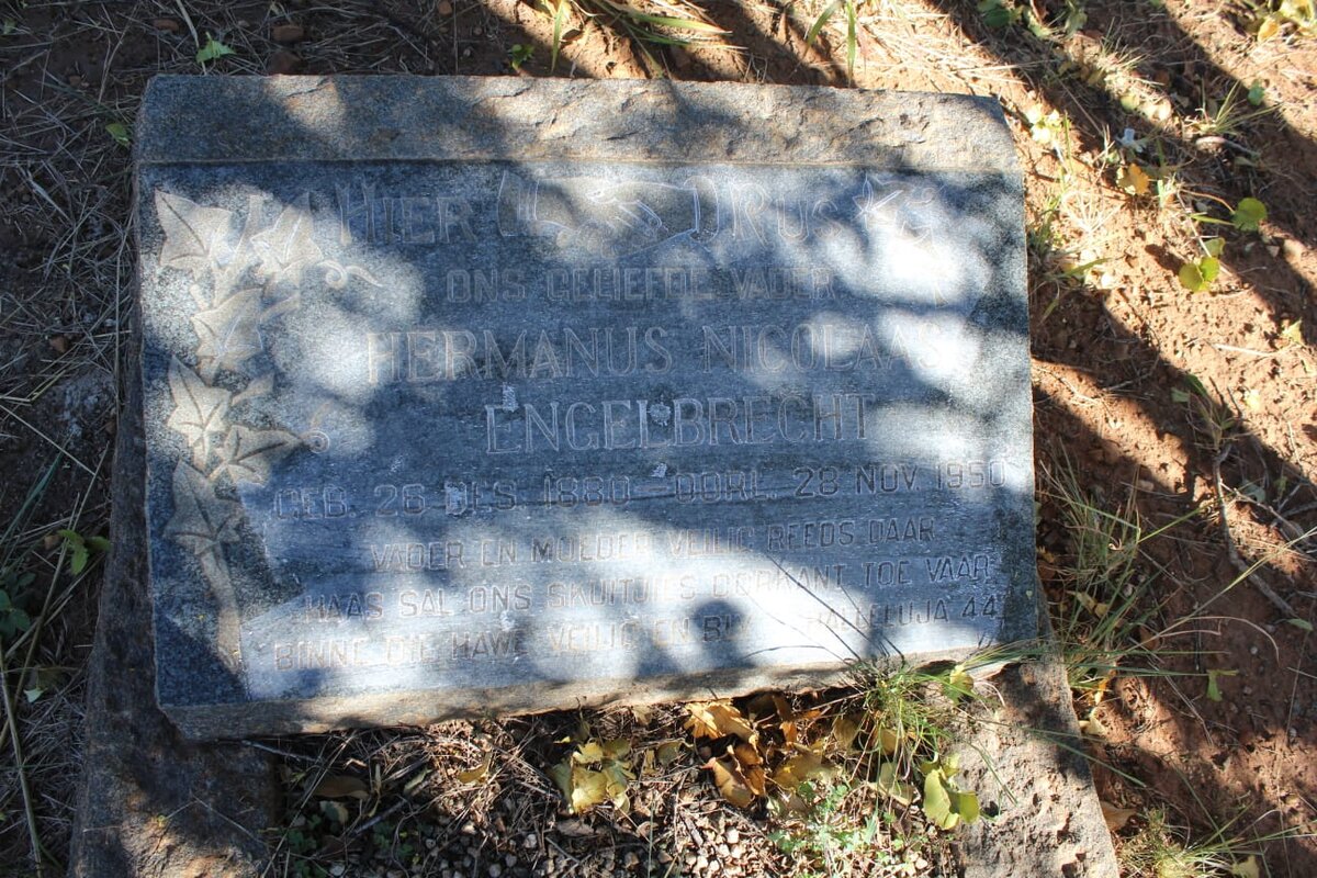 ENGELBRECHT Hermanus Nicolaas 1880-1950