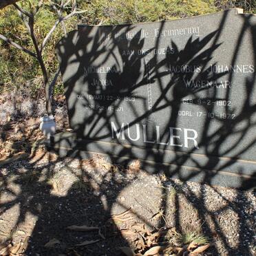 MULLER Jacobus Johannes Wagenaar 1902-1972 & Michielina Jacoba 1909-1971